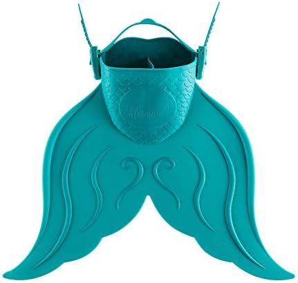 Mermaid Swim Fin Mono Fin Swim Training Fin For Kids Boys Girls Youth-green