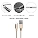 Type C Cable, MCUK 3 Pack 3ft 6ft 10ft Lightning Cable Charging Cord Nylon Braided Data Sync Cable for New Macbook 12 inch, OnePlus 2, LG G5, Nexus 6P/5X, ChromeBook Pixel (3ft+6ft+10ft)Gold