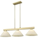 Z-Lite 152MGLD-AGM14 Cobalt Pendant, 3-Light 300 Total Watts, Modern Gold