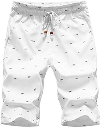 SKeshine Mens Cotton Casual Classic Fit Summer Shorts Elasticated Waist with Pockets