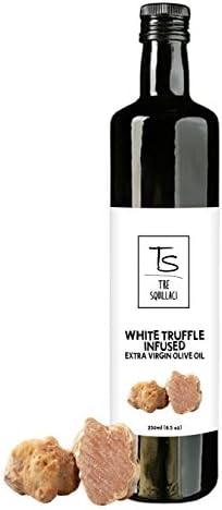 Gourmet White Truffle Infused Olive Oil Naturally Flavored in Italy 8.5 Fl Oz