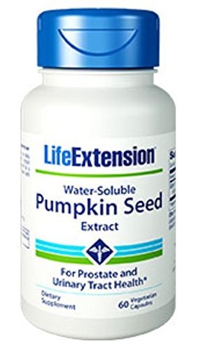 Water-Soluble Pumpkin Seed Extract 60 vegetarian capsules-PACK-3 by LifeExtension