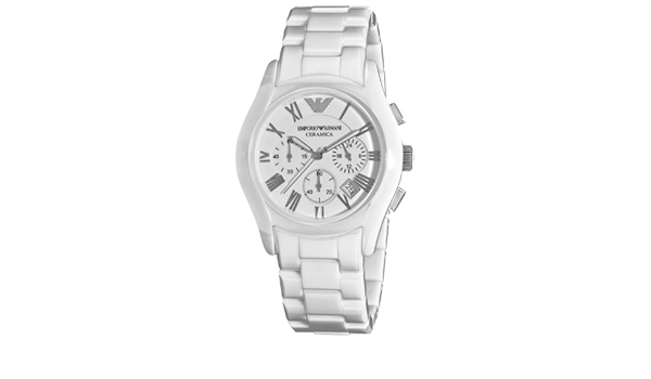 armani watch ceramic