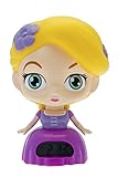 BulbBotz Disney Princess 2020886 Rapunzel Kids Light up Alarm Clock | Purple/Yellow | Plastic | 7.5 inches Tall | LCD Display | boy Girl | Official