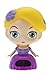 BulbBotz Disney Princess 2020886 Rapunzel Kids Light Up Alarm Clock | purple/yellow | plastic | 7.5 inches tall | LCD display | boy girl | official