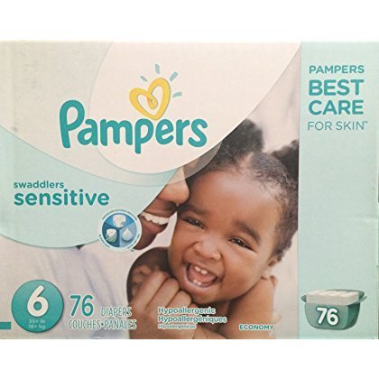 Pampers Swaddlers Sensitive Disposable Diapers Pack Of 76 Count