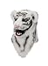 Elope Mouth Mover White Tiger Mask