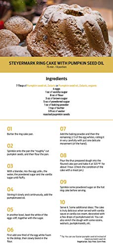 PÖDÖR Premium Zalariz Pumpkin Seed Oil - 8.4 fl. Oz. - Cold-Pressed, 100% Natural, Unrefined and Unfiltered, Vegan… - Image 8