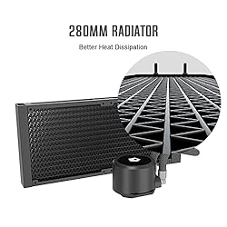 ID-COOLING FROSTFLOW X 280 CPU Water Cooler White
