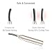 Suprent Heated, Power-operated Eyelash Curler,Eyelash-heated and Curled Instrument for Electric Eyes,Eyelash Modeling,Eyelash Brush,Eyelash Pen (All) (Gold)