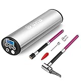 GHB Electric Pump Air Compressor Rechargeable Pneumatic Inflator for Tire Pressure Monitor Silver