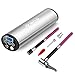 GHB Electric Pump Air Compressor Rechargeable Pneumatic Inflator for Tire Pressure Monitor Silver