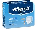 Attends Youth/Small Underwear Heavy Absorbency Bag of 20