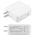 Macbook Air Charger, Replacement 45W Magsafe 2 Magnetic T-Tip Power Adapter Charger for Apple Macbook Air 11-inch and 13-inch (45W MagSafe 2 T-tip)