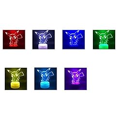 QAHEART Anime Game 3D Optical Illusion Lamp, Cute