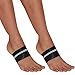Arch Supports - Compression Supports, Pain Relief - Relieve Plantar Fasciitis, Heel Pain - Support Weak and Flat Arches - Copper Compression Arch Foot Sleeve Sock (S/M, Black)