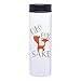 Oh For Fox Sake 16oz Stainless Steel Travel Tumbler - Funny Coffee Mug - Fox and Clover Original