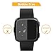[6 Pack] SPARIN Screen Protector for Fitbit Versa/Versa Lite Edition Smartwatch - Upgraded Tempered Glass/Scratch Resistant/Bubble Free