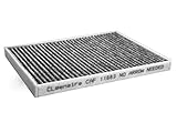Cleenaire CAF11663 The Most Advanced Protection Against Bacteria Dust Viruses Pollen Gases Odors, Cabin Air Filter For Acadia, Enclave, Traverse,and Outlook