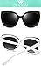 SIPLION Driving Polarized Sunglasses For Mens Womens Mirrored Sun Glasses UV400 Protection (Black, as the pictures)