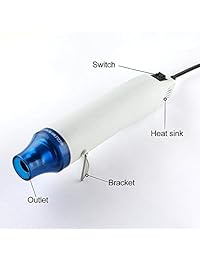 110 V 300 W Mini Portátil Pistola de calor para calor Shrink Tubings y secado Hand Hold de pintura pistola de aire caliente