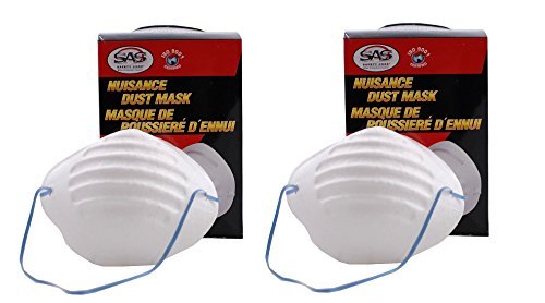 SAS Safety 2985 Non-Toxic Dust Mask Box of 50 (Case of 12)