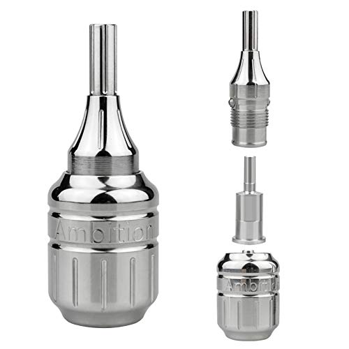 CNC Medical Grade 316 Stainless Steel Adjustable Needle Cartridge Grip 32mm Autoclavable - Thumbnail 6