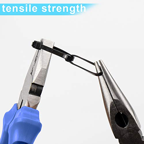 KALENO Zip Tie Mounts Small Cable Tie Adhesive Mount And Zip Ties, 3