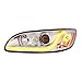 Peterbilt 386/387 Projection Headlight with Chrome Trim - Driver and Passenger