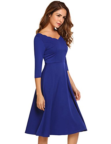 HOTOUCH Women Scallop V