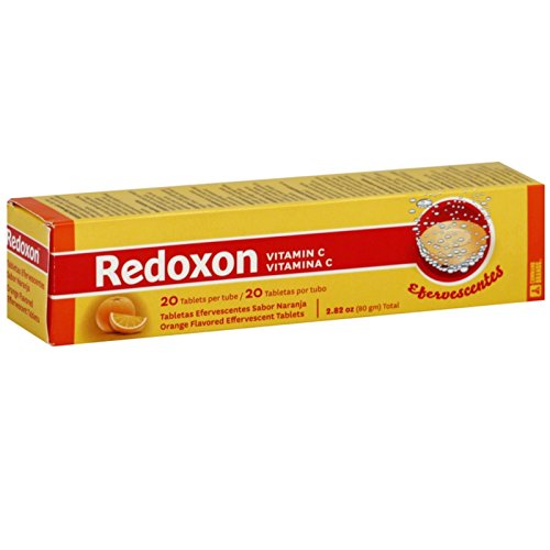 Redoxon Orange Effervescent Vitamin C with Con Zinc, 20 Tablets (6 Pack ...