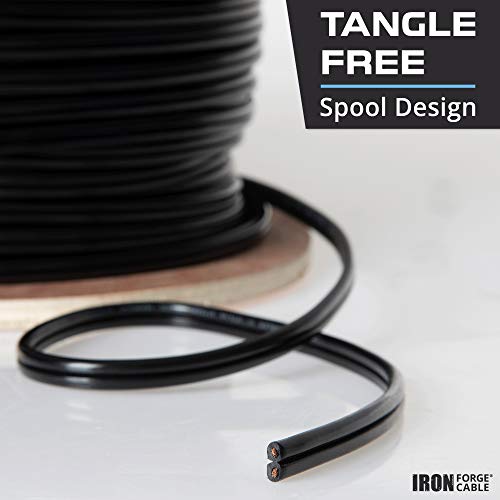 14/2 Low Voltage Landscape Wire - 250ft Outdoor Low-Voltage Cable for Landscape Lighting, Black - Thumbnail 7