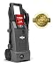 Briggs & Stratton Electric Pressure Washer 1700 PSI 1.3 GPM with 26' High-Pressure Hose, Turbo Nozzle & Detergent Injection