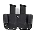 R&R Holsters: OWB - Kydex Double Mag Holster - Matte Black