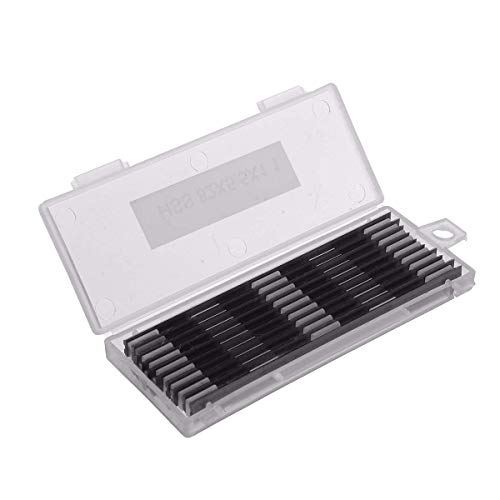 3-1/4 Inch 82mm TCT Planer Blades Knife Portable Hand Wood Razor For DeWalt DW680K D26677K, Bosch PL1632 PL2632K, Makita KP0810 KP0800K, WEN 6530,B&D Craftsman Ryobi Hitachi and most Hand Planer 10pc