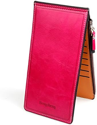 Women RFID Blocking Wallet Multi Card Case Wallet 17 Cards Slots Organizer Wallet