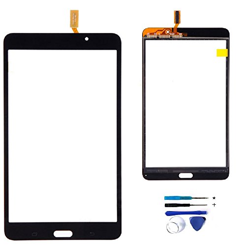 Touch Screen Digitizer Replacement for Samsung Galaxy TAB 4 7.0" T230 T230NY T230NU T230NT WIFI with Tools (Black) NO Earpiece Hole