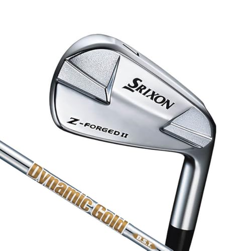 DUNLOP(ダンロップ) SRIXON Z-FORGEDⅡ アイアン 6本セット ダイナミックゴールド DST シャフト S200 スチール メンズ 右 番手:#5-9、PW フレックス:S