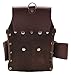 Leather Gold Leather Electrician Tool Pouch, Brown | Professional Tool Belt 3400