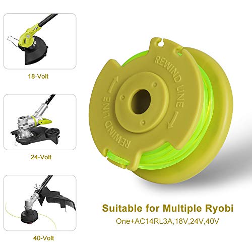 GAVAER 11ft 0.080Inch String Trimmer Line Replacement Spool for