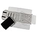 UnionPlus Small Velvet Travel Jewelry Case Roll Bag Organizer for Necklace Bracelet Earrings Ring, Small Multi-Purpose Organizer