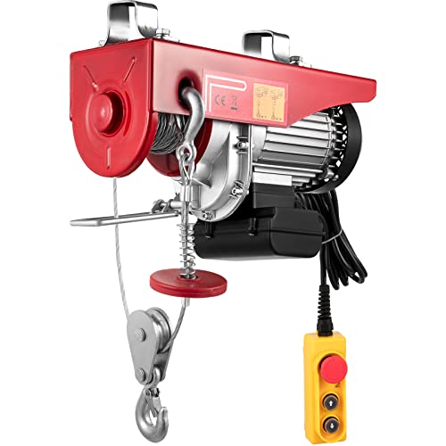 VEVOR Electric Hoist, 1760LBS Electric Winch, Steel Electric Lift, 110V