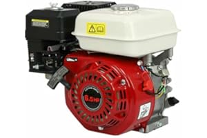 DNYSYSJ Gas Engine, 4 Stroke 6.5HP 160cc GX160 Gas Engine Motor Air Cooled for Honda GX160 OHV Pull Start, Compressor, Scarifier, Lawnmower, Pump, 4.8kW USA Stock