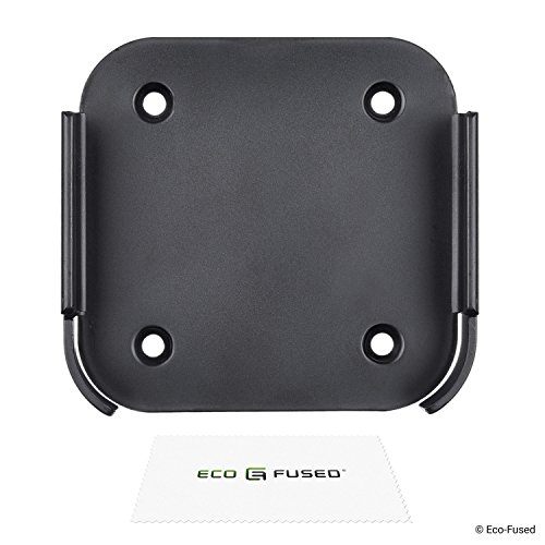 Eco-Fused Wall Mount Compatible with Apple Airport Express [2nd Generation] and Apple TV [2nd + 3rd Generation] - Holder Bracket Frame Easy to Install