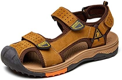 pingxiangxianxiaojudouerton Men's Water Shoe Breathable Summer Outdoor Beach Casual Sandals