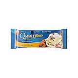 Quest Nutrition Protein Bar, Vanilla Almond Crunch, 200 Cals, High Protein Bars, Low Carb Bars, Gluten Free, Soy Free, 2.1 oz Bar, 12 Count, Packaging May Vary
