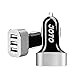 USB Car Charger 3 Ports, JOTO 6.6A/33W USB Car Charger Adapter High Speed Rapid Quick Charging Compatible with iPhone iPad Samsung Galaxy HTC Nexus Motorola Nokia Smartphone and Tablet -Silver