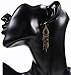 Eternity J. Women Vintage Retro Ethnic Drop Bohemian Dangle Earring Lolita Antique Bead Tassel Earrings
