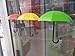 SpyShop Colorful Umbrella Key Holder, Key Hanger,Wall Key Rack,Wall Key Holder,Key Organizer for Keys, Jewelry and Other Small Items (6PCS)