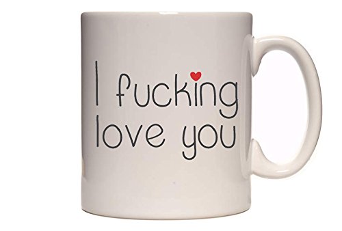 DottsMusic I F##King Love You - Romantic 11 Oz Ceramic Mug/Cup